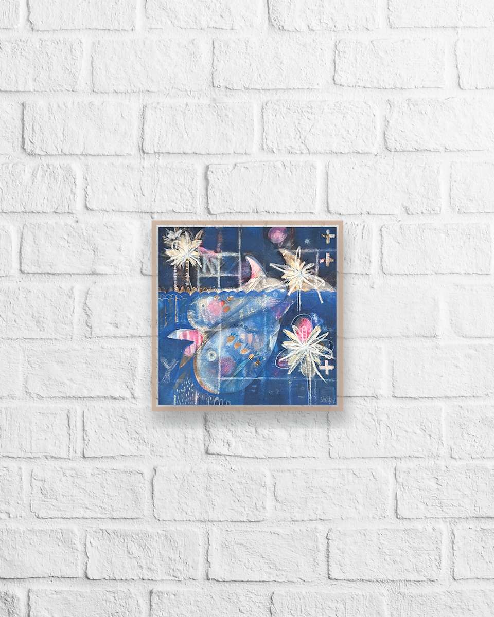 Three beneath the blue by Shelley Wales 