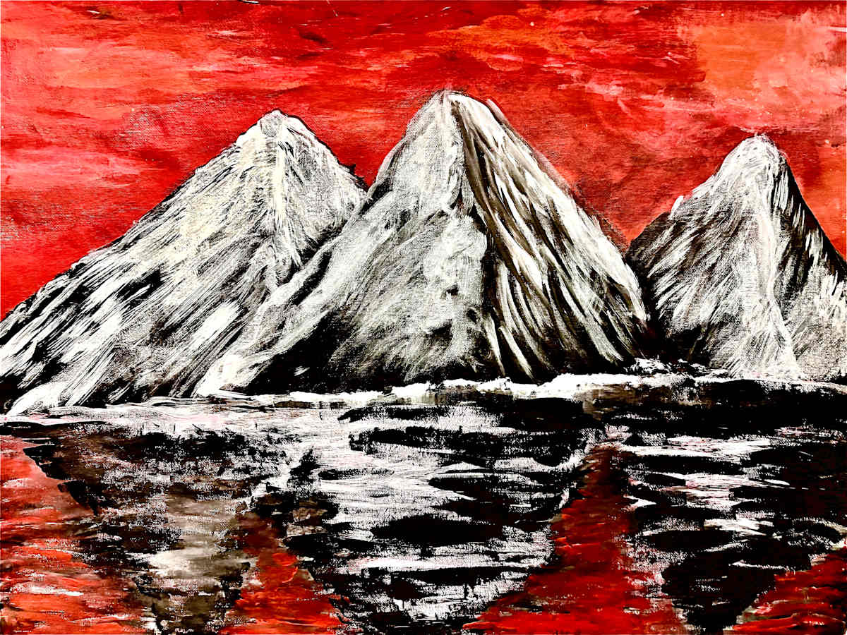 Red Mountains by Aaryan Shanmuga, Image 1.