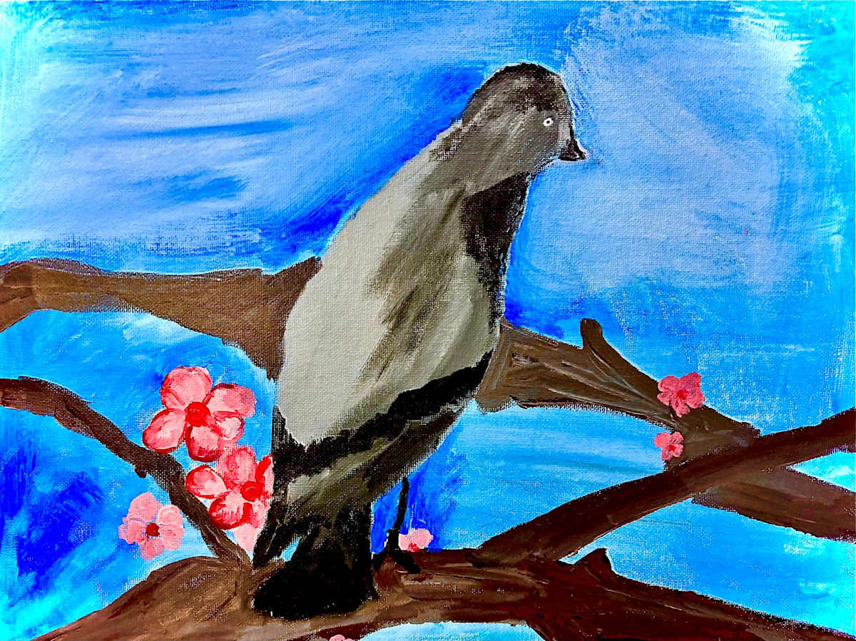 The Pigeon of Urban Grace by Aaryan S  Image: The Pigeon of Urban Grace