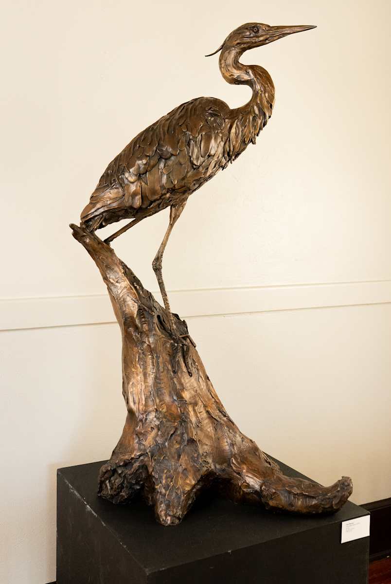 Great Blue Heron from the collection of Thomasville Center for the Arts ...