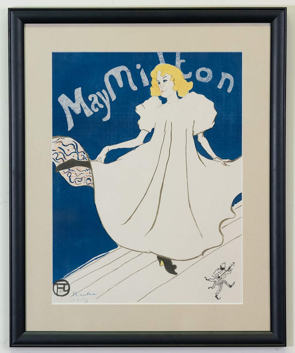 May Milton, 1895 by Henri de Toulouse-Lautrec (after), Image 1.