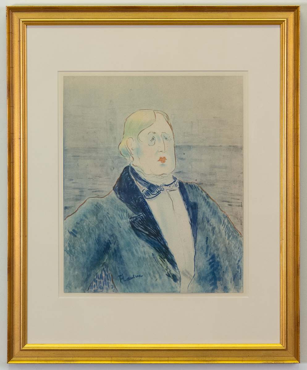 Oscar Wilde, 1895 by Henri de Toulouse-Lautrec (after) 