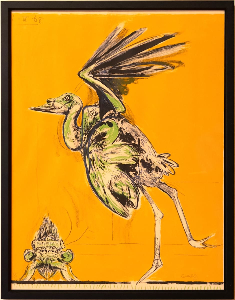 The Turkey (Bird About to Take Flight) by Graham Sutherland 