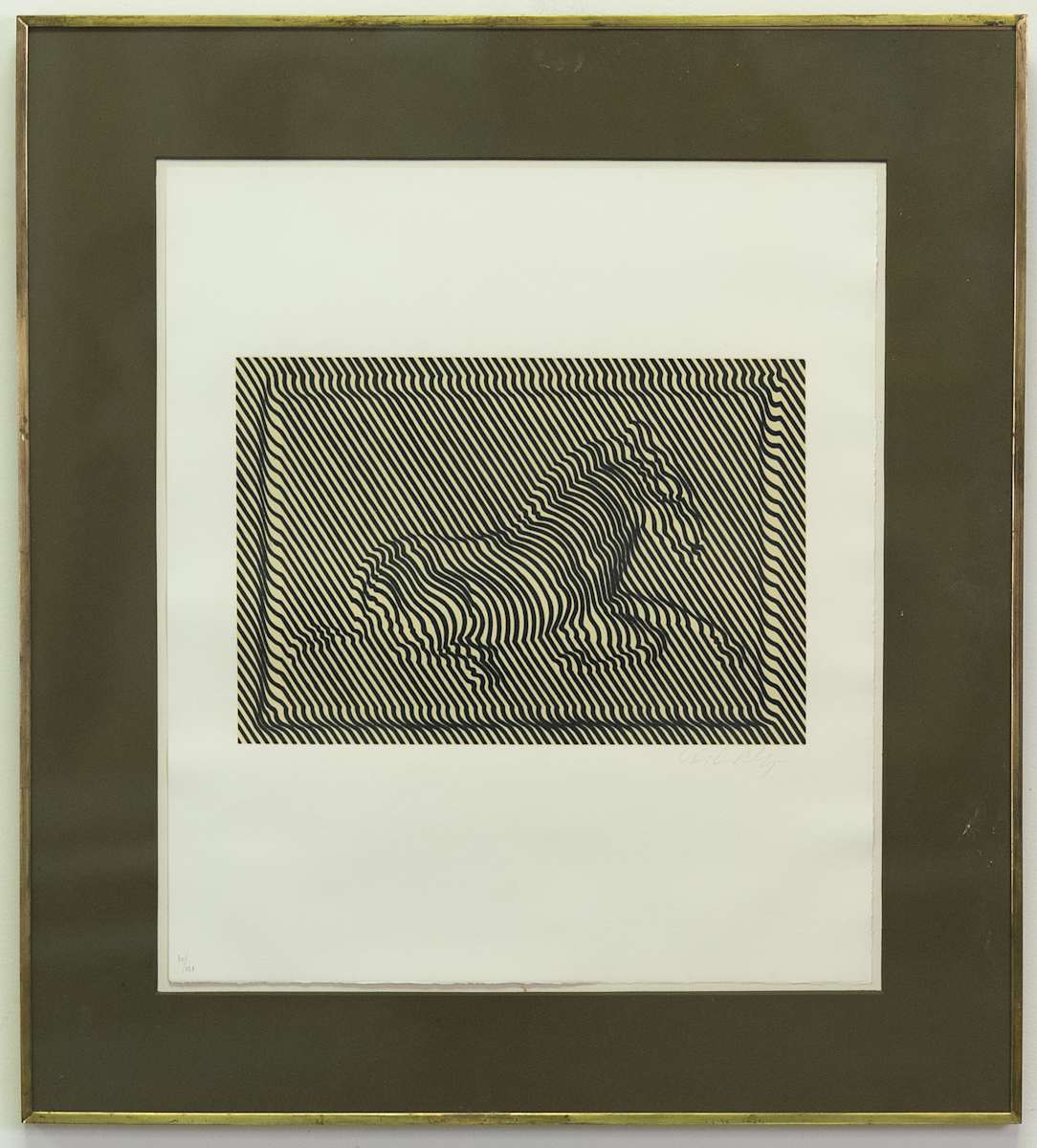 Zebre by Victor Vasarely 