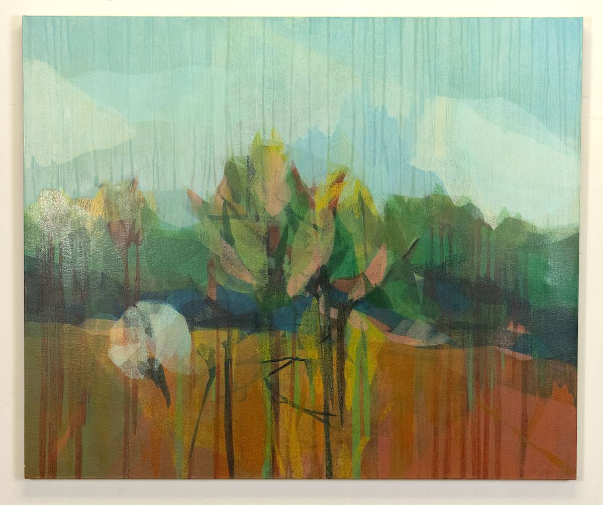 dandelion + pine by Katherine Sandoz 