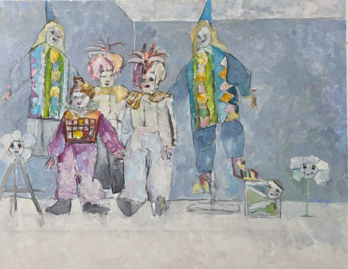 "JUST CLOWNING AROUND" by Thomas Eldridge, Image 1.