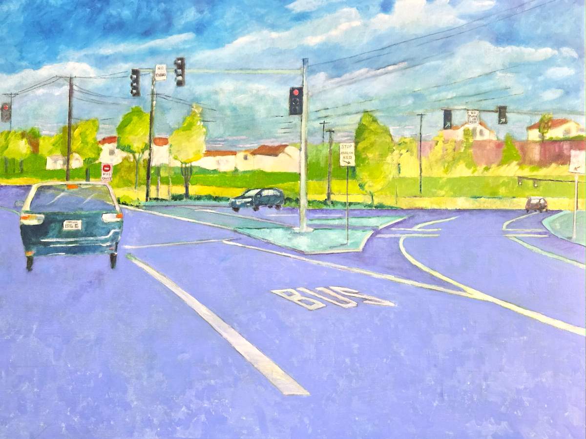 The Bus Lane by Thomas Eldridge, Image 1.