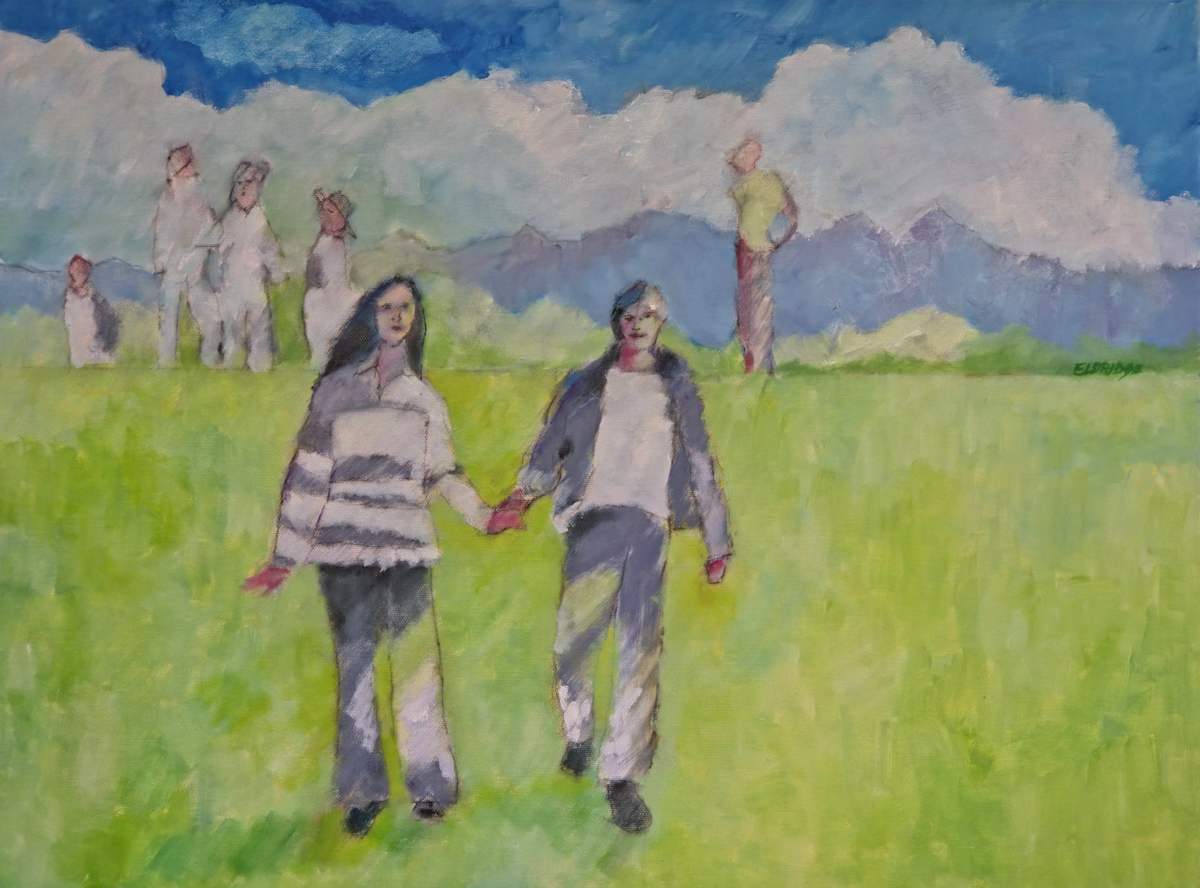 The School Yard by Thomas Eldridge, Image 1.