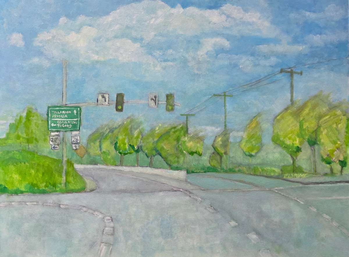 "TWO LEFT TURNS" by Thomas Eldridge, Image 1.