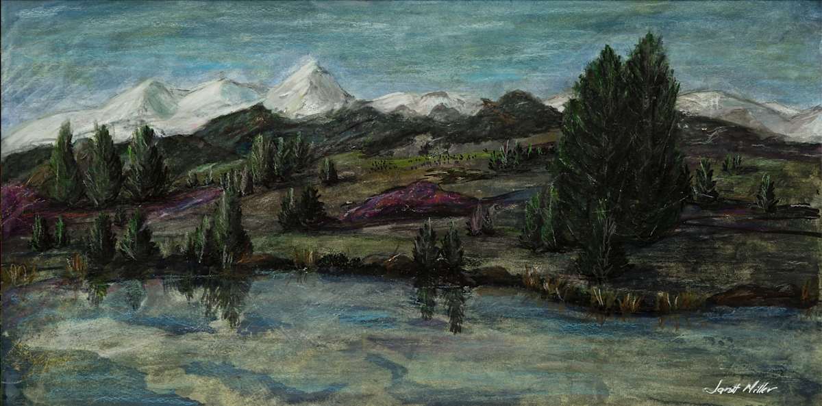 Tobacco Root Mountain Range by Janet Miller 