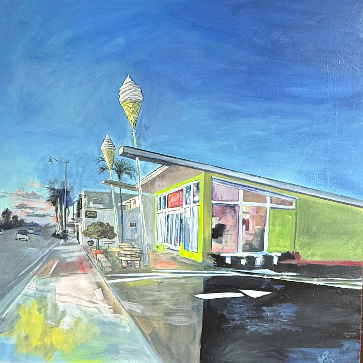 Melting Morning Light: Carvel, West Palm Beach by Ashleigh Walters 