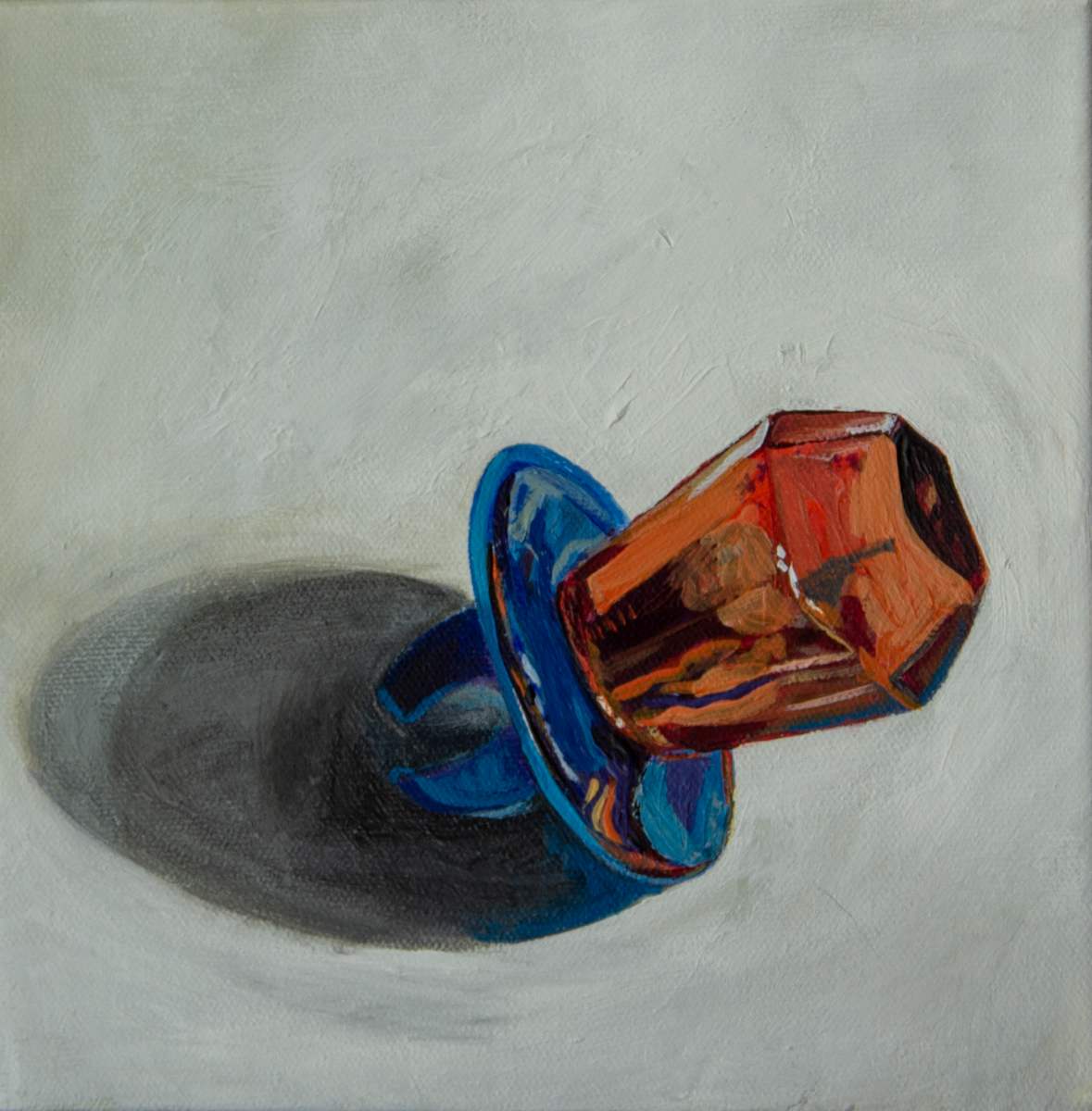 Ring Pop Blue and Orange by Ashleigh Walters 