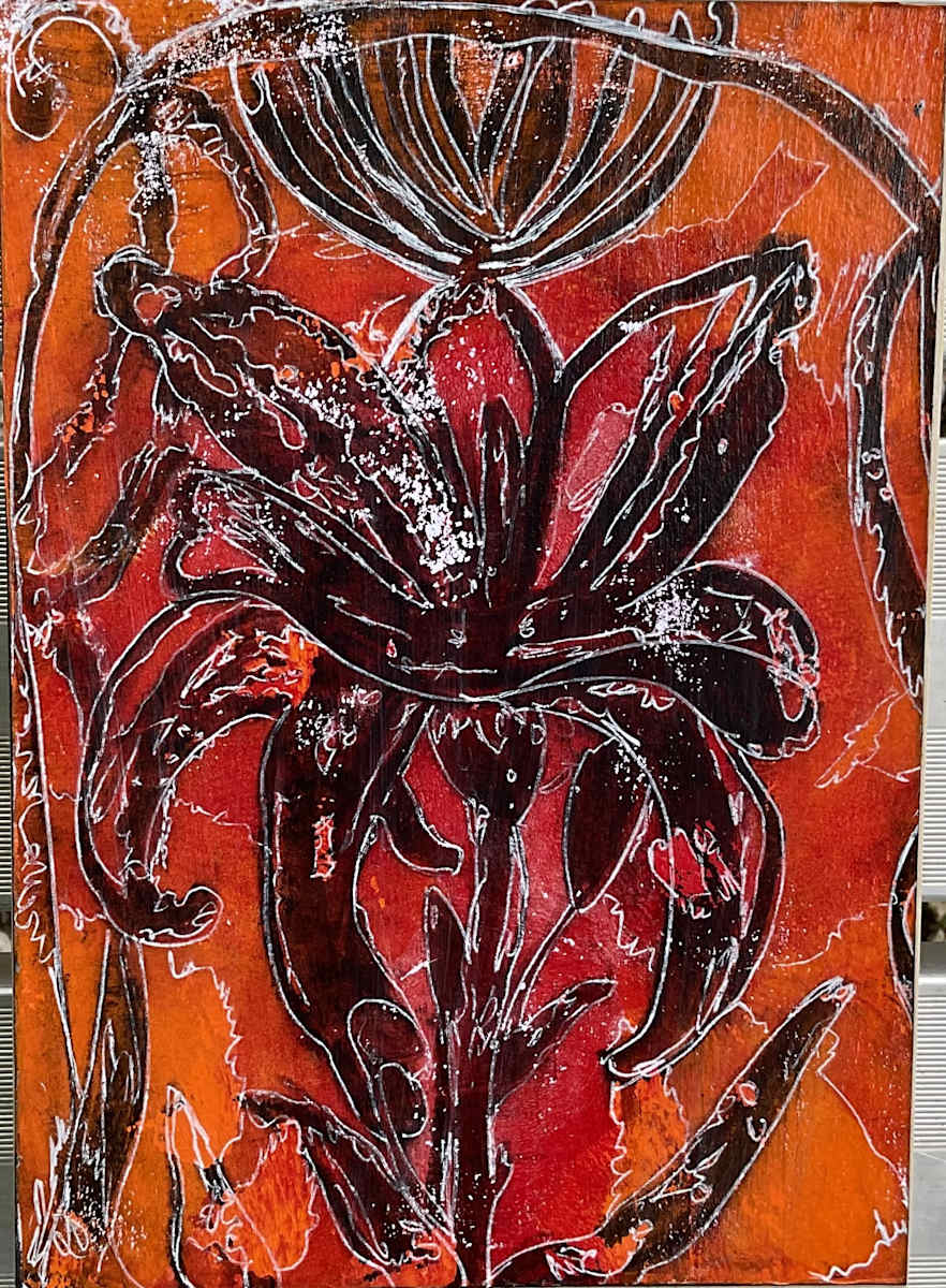 Flower Aflame by KeturahMckitterick 