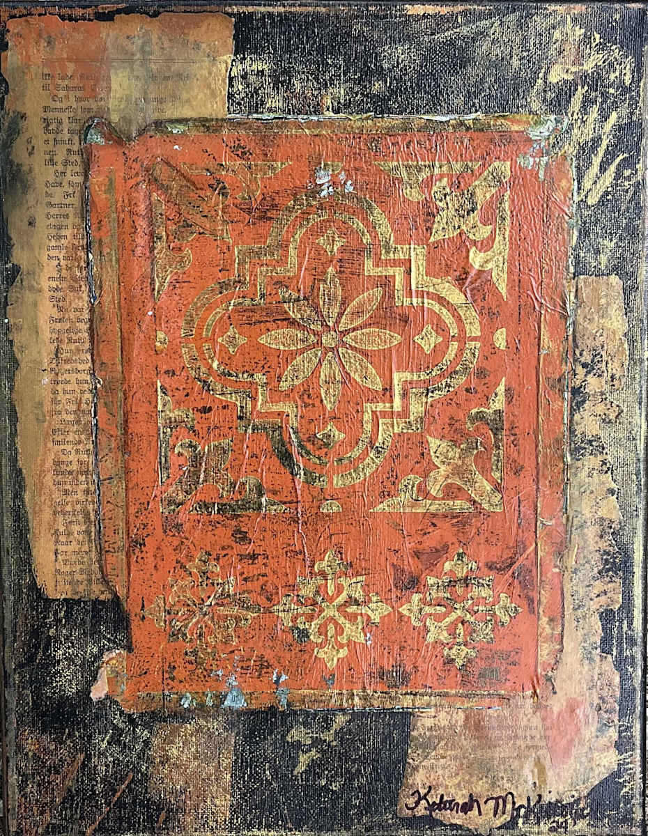 Old Wall Orange by KeturahMckitterick 