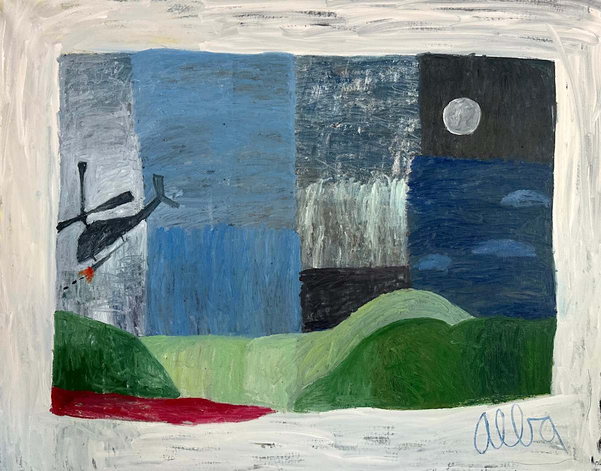 Moon and Weapon by andrew alba, Image 1.