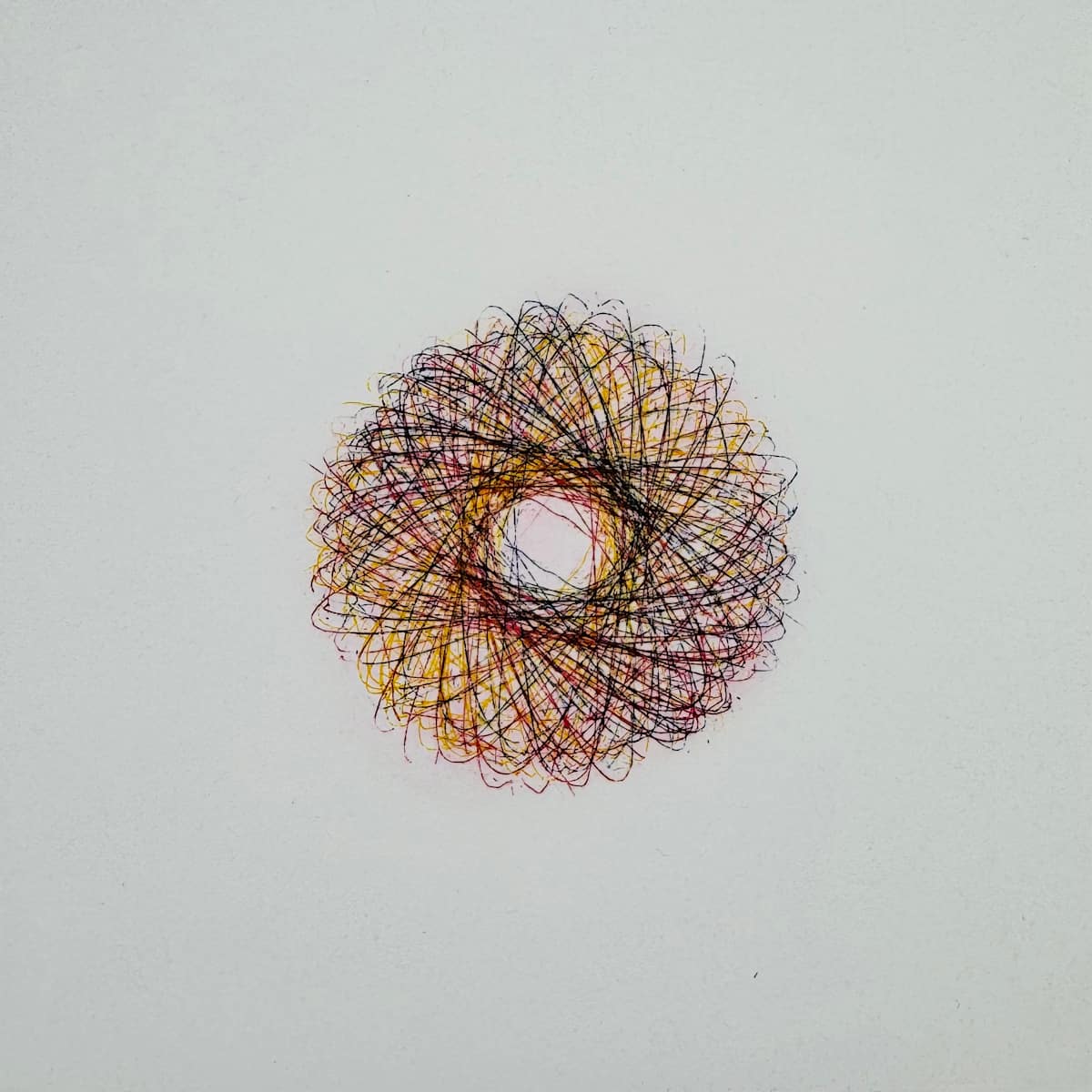 All my mistakes 3 colour by Margaret Manchee, Image 1.