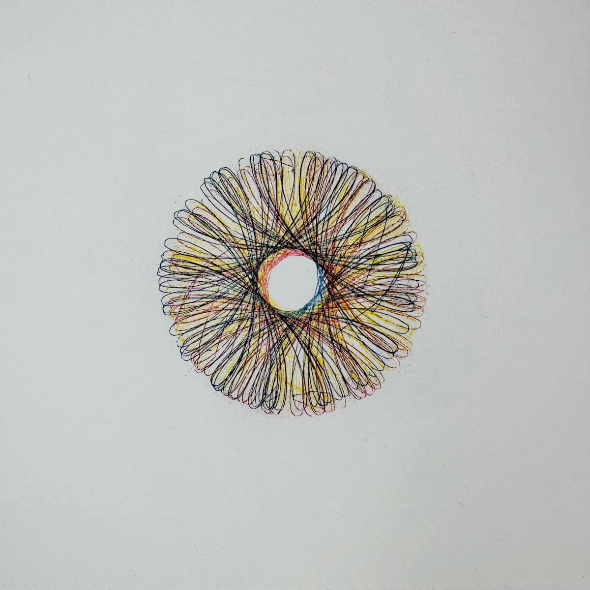 All my flowers 3 colour by Margaret Manchee 