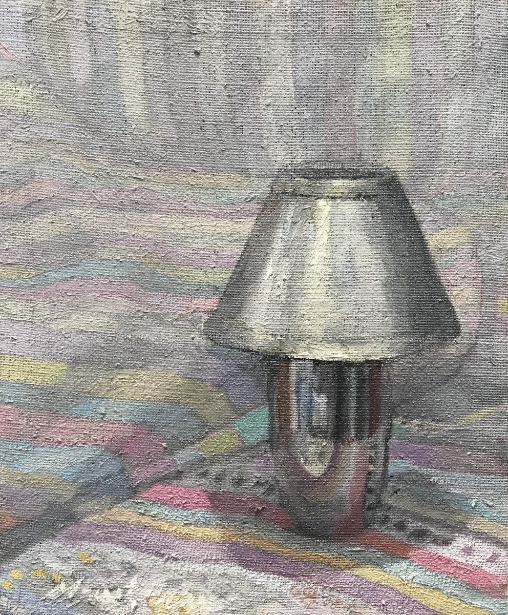 Gray Lamp by Michael Newberry 