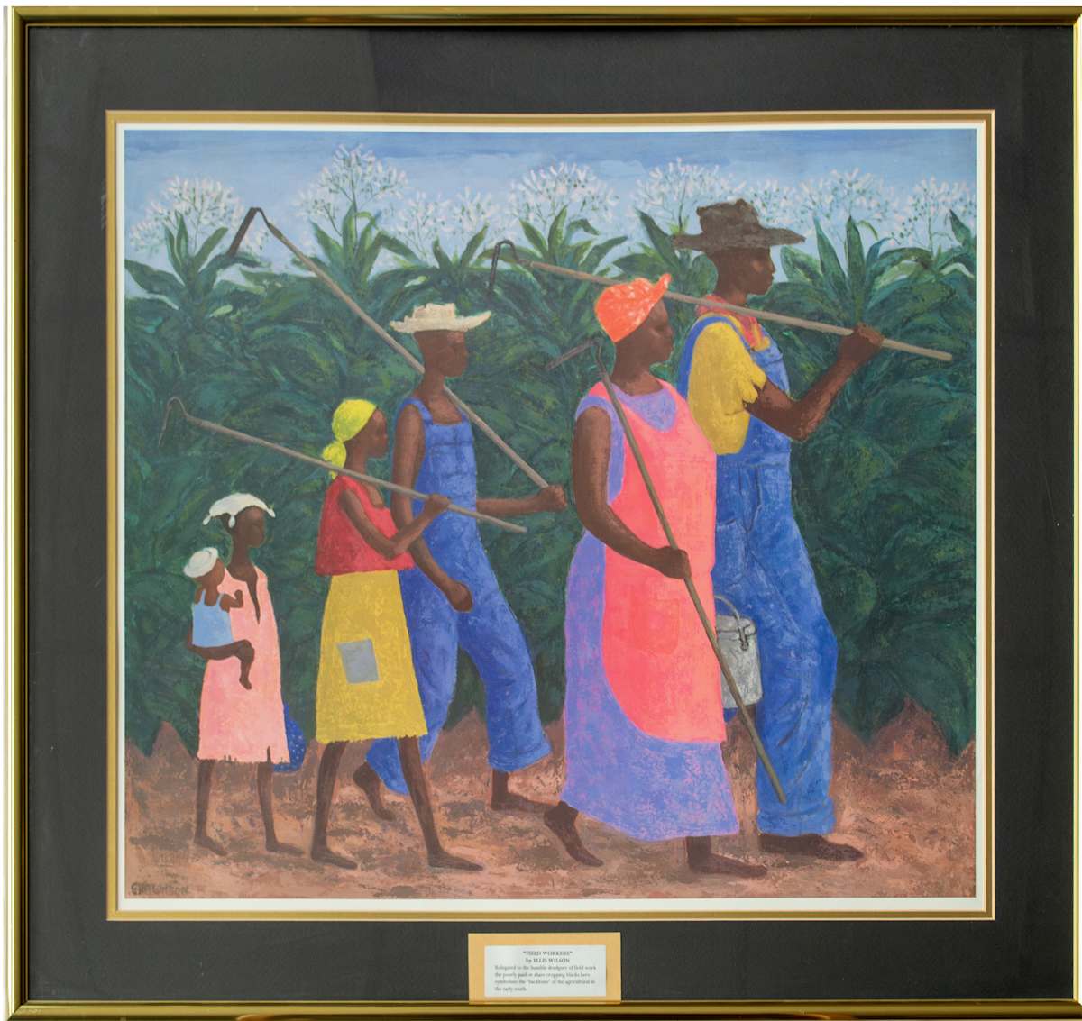 Field Workers by Ellis Wilson, Image 11.