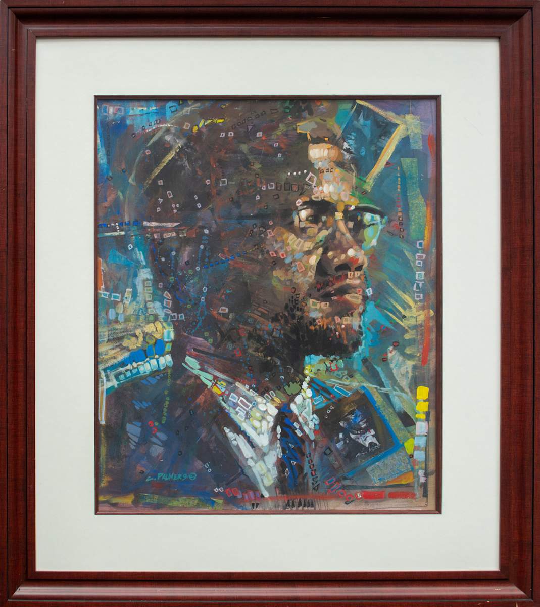A Portrait of Malcom X by Charly Palmer, Image 10.