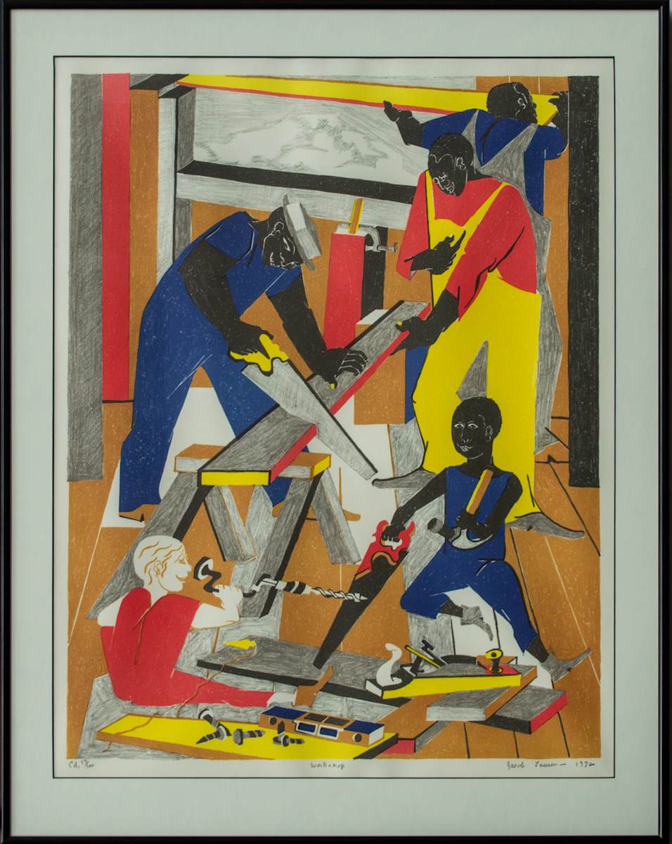 Workshop by Jacob Armstead Lawrence, Image 14.