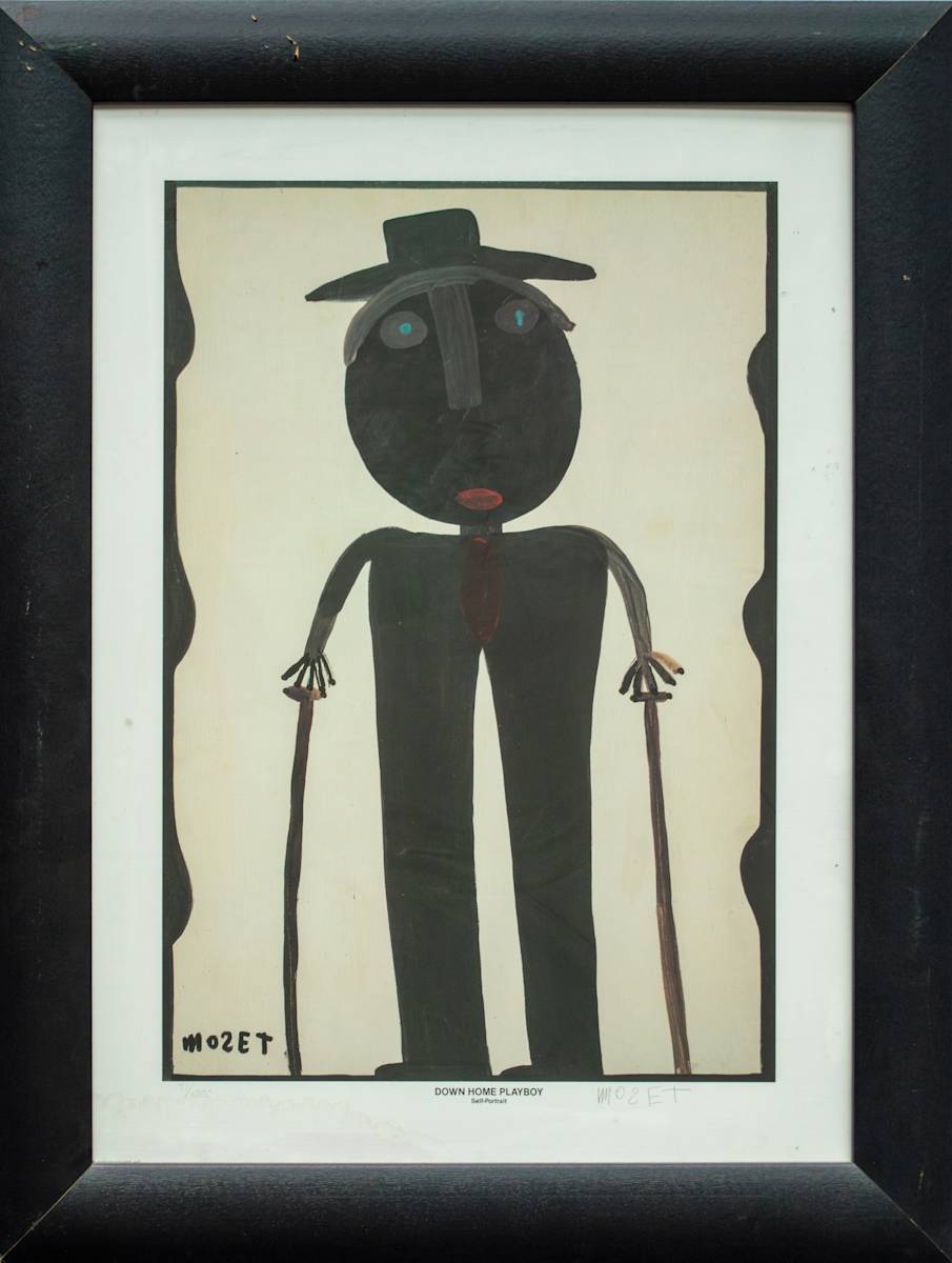 Down Home Playboy: Self-Portrait by Mose Tolliver, Image 6.