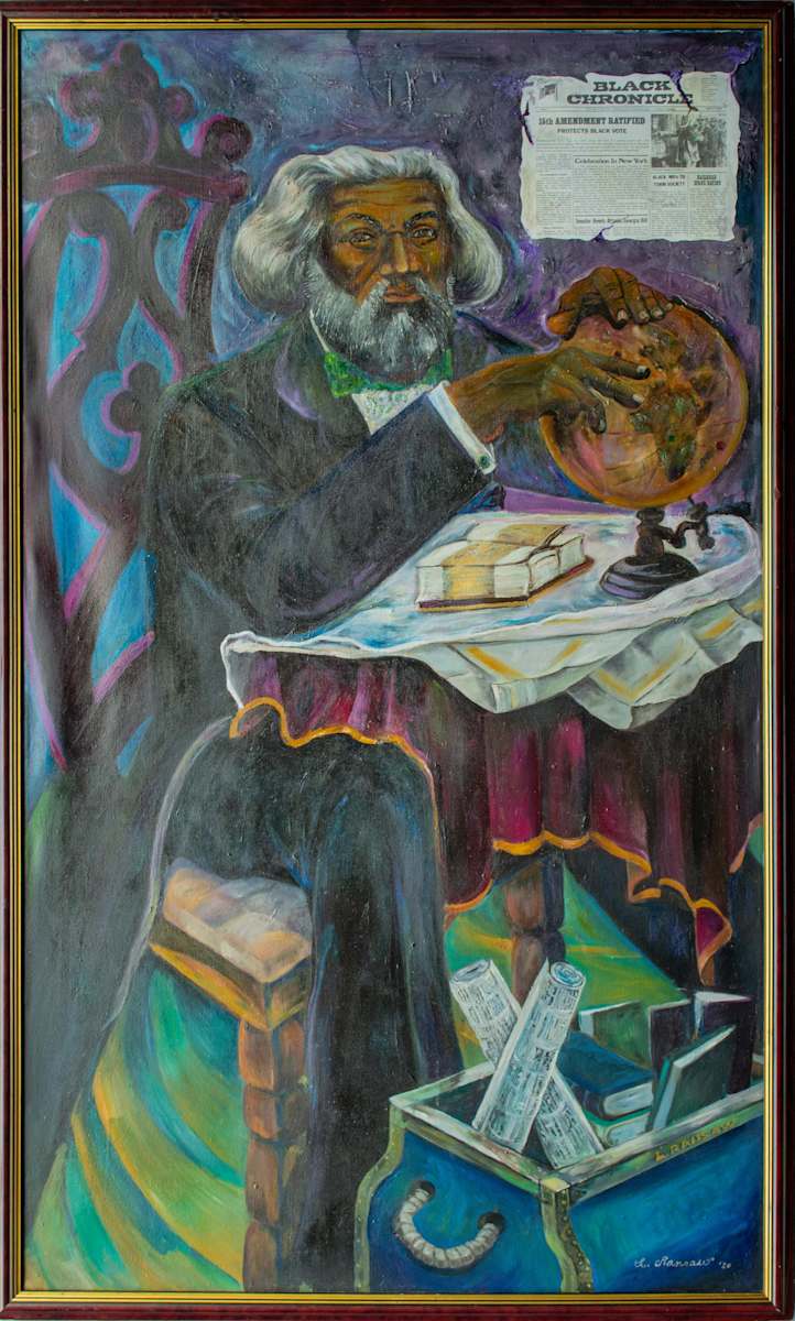 Frederick Douglass Embraces by Dr. Lee Ransaw, Image 21.