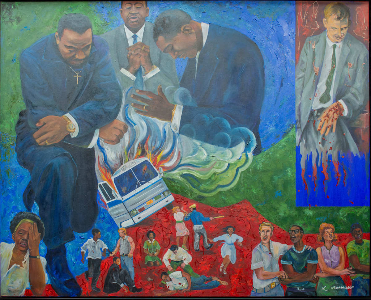 Prayers for the Freedom Riders by Dr. Lee Ransaw, Image 22.