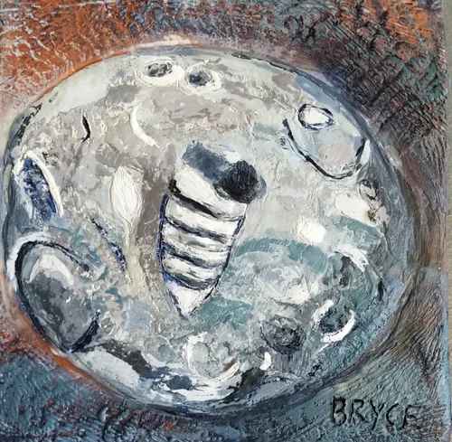 Rocks I Have Known: Fossil by Phyllis Bryce Ely  Image: Rock portrait, fossil