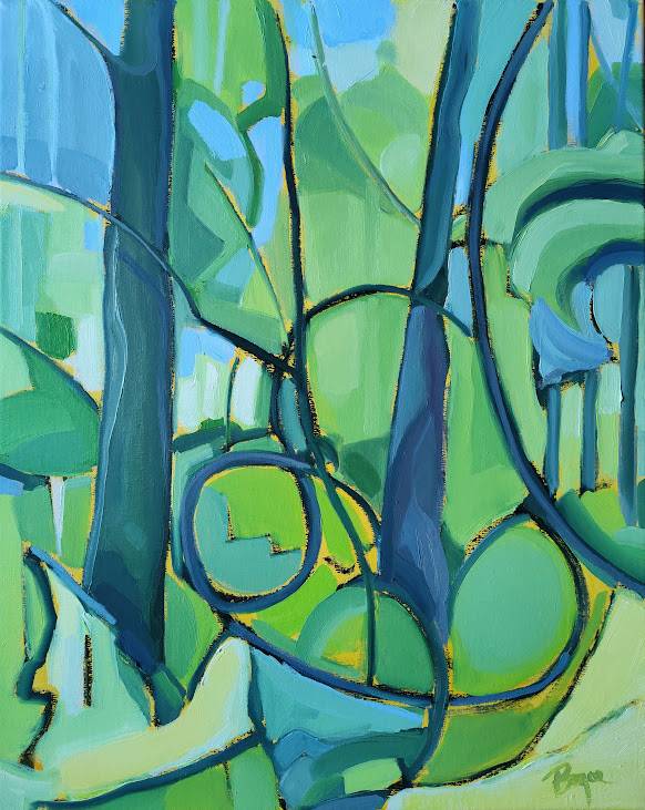 Into the Woods I by Phyllis Bryce Ely, Image 1.