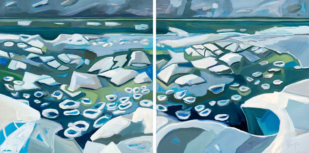 A FROZEN EDGE by Phyllis Bryce Ely, Image 1.