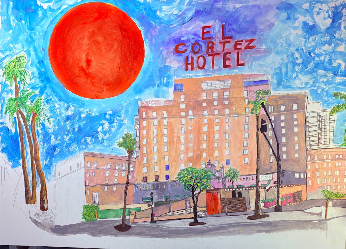 Cortez Under a Red Sun by Ray Carpenter, Image 1.