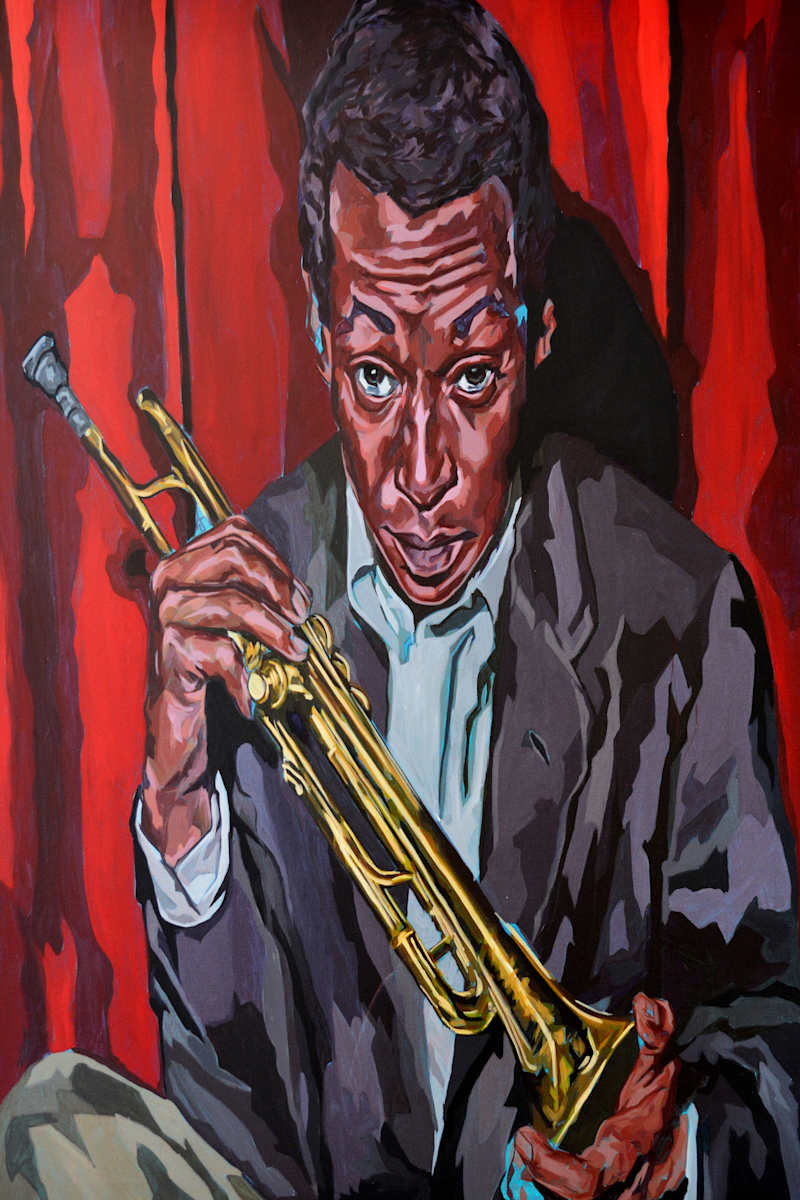 55.08 | miles davis by Yvonne Ferguson, Image 1.