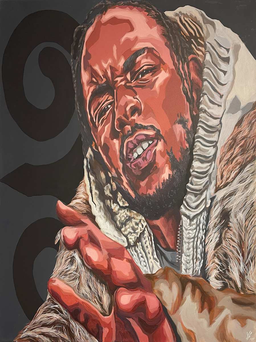 56.06 | kendrick lamar by Yvonne Ferguson, Image 1.