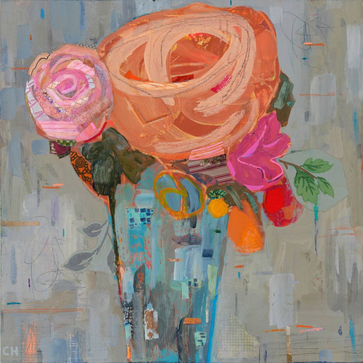 Bloom & Swirl by Carolyn Holman 