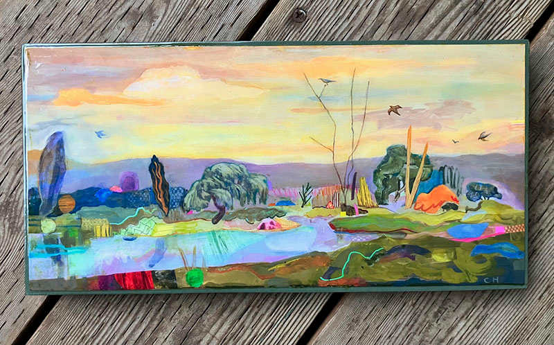 DayDream_art block by Carolyn Holman, Image 1.