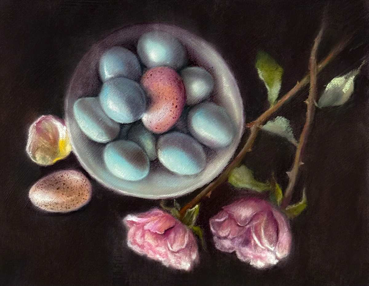 Eggs and Roses by Nanette Catigbe 