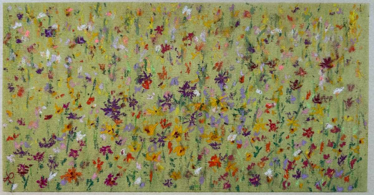 Wildflower Meadow by Lynn Johnson Langer 
