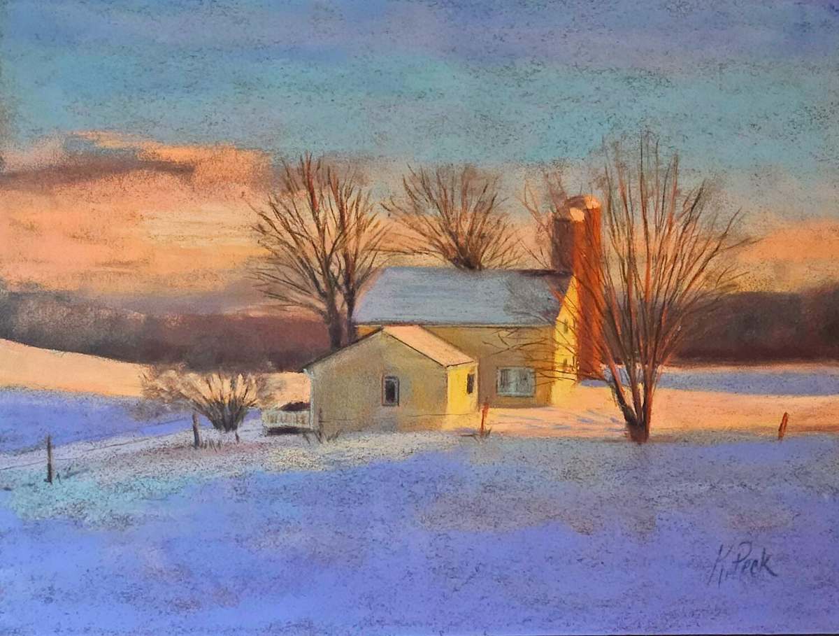 Bathed In Light by Karen Eileen Peck 