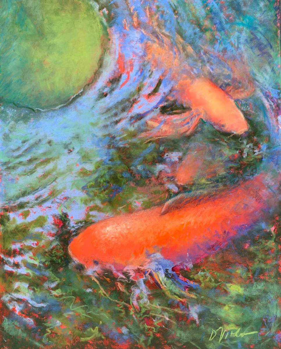Koi Harmony by Denise Vitollo 