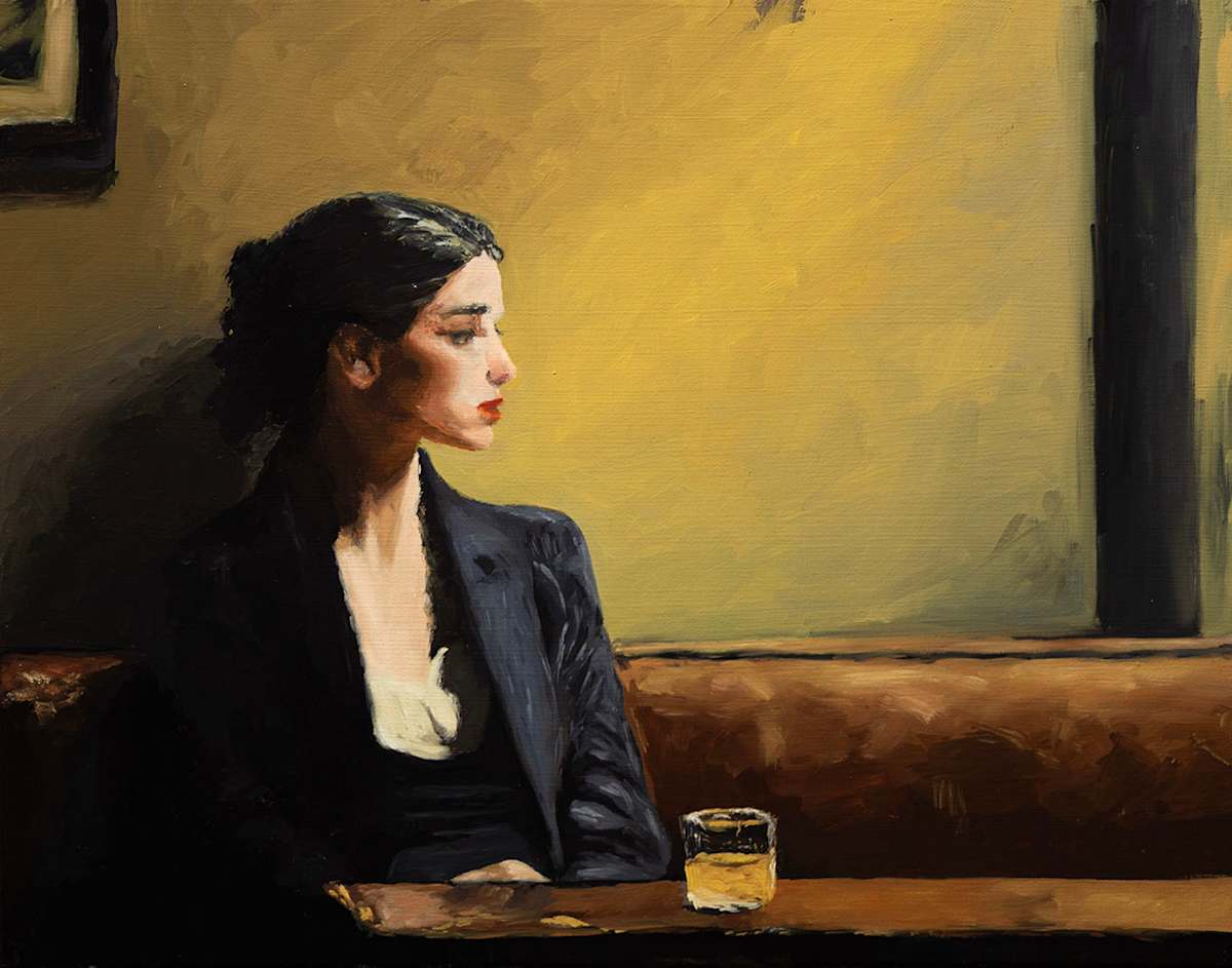 Amber Reflections by Krissy Culler 