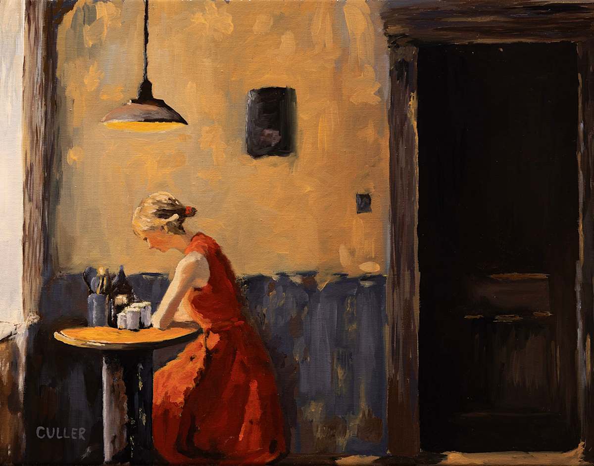 "Lady in Red" by Krissy Culler 