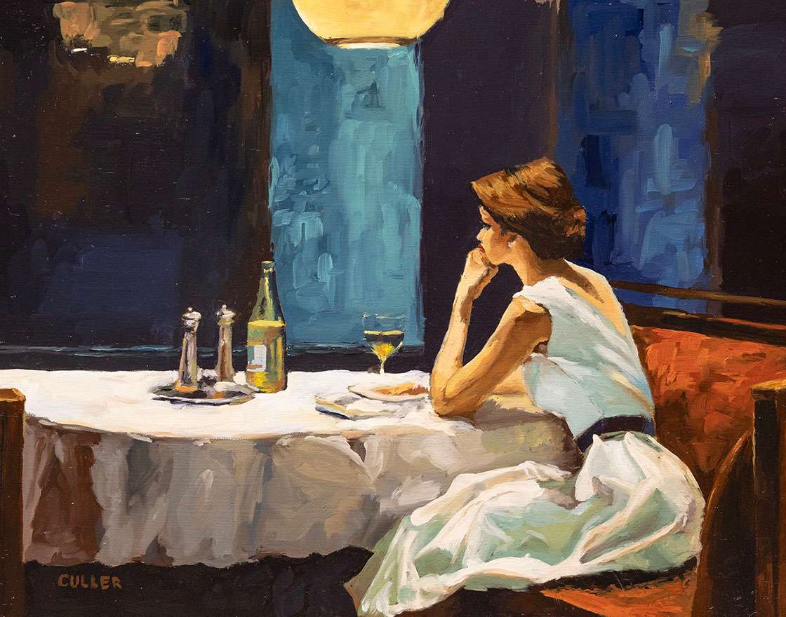 Table for One by Krissy Culler, Image 1.