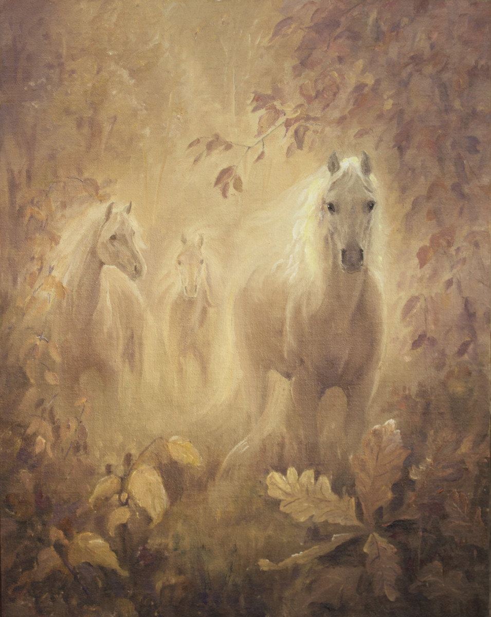 Magic Meadow Visitors by Bonnie Hamlin 