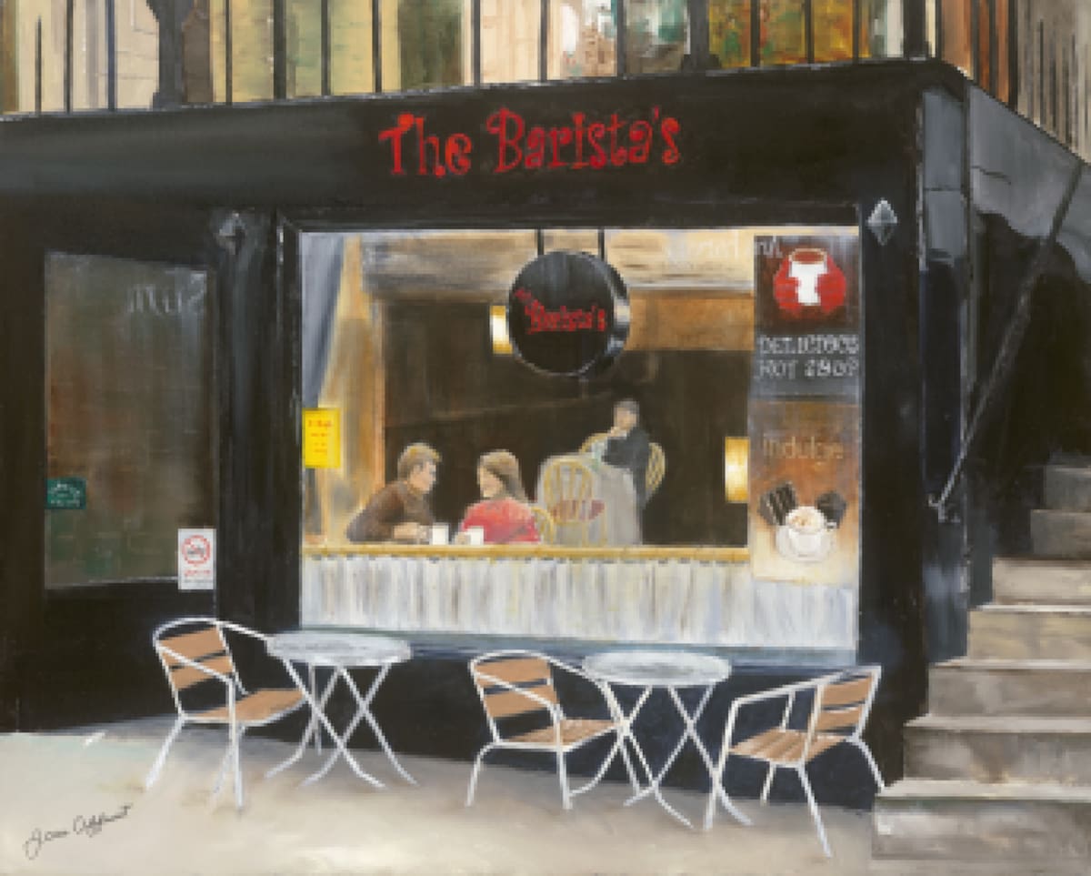 Chester Cafe by Joan Affenit 