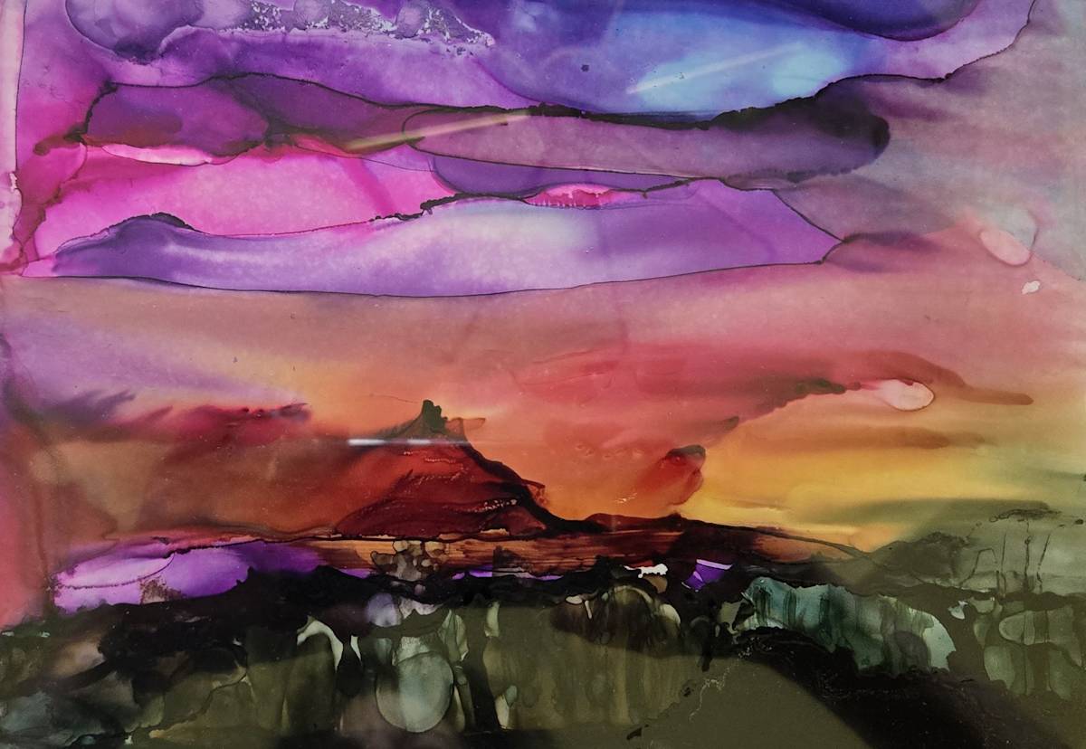 Nightfall by Joan Affenit 