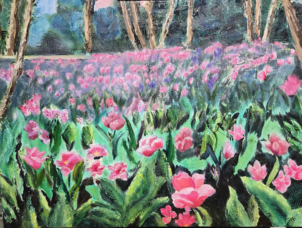 Tulip Explosion at the Arboretum by Joan Affenit, Image 1.