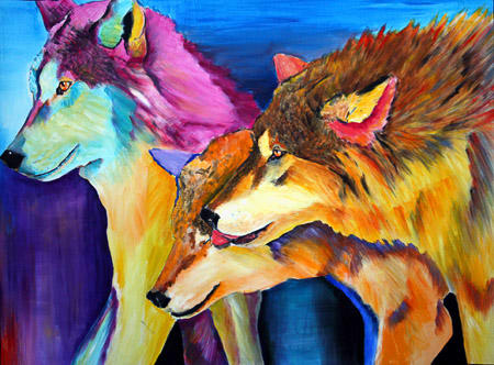 Tres Lobos by Rive Nestor 