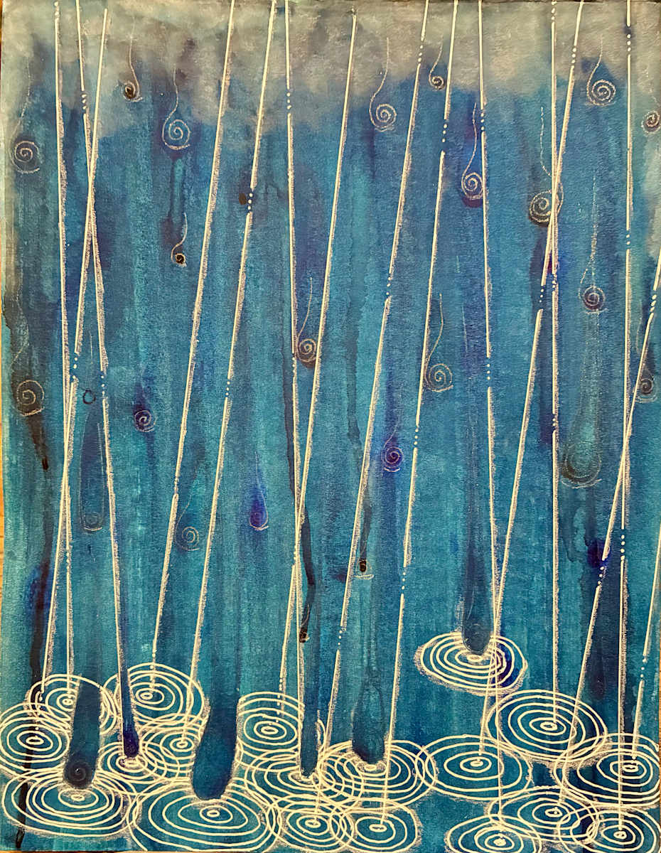 April Showers by Jenny Mahan  Image: 100 Day Project 2025 #63