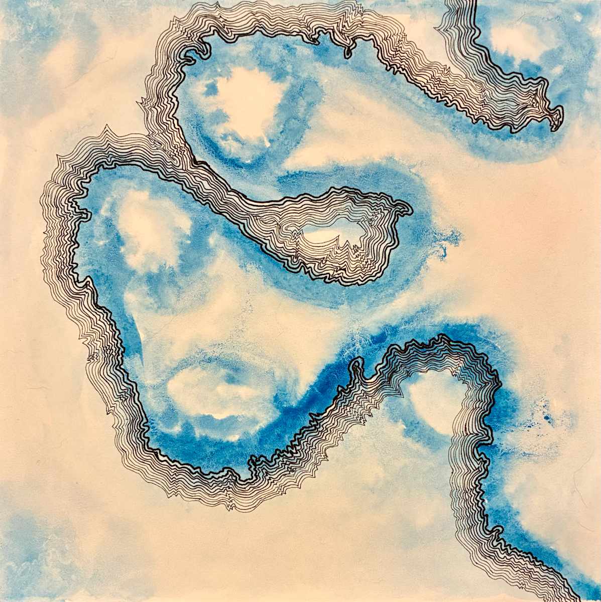 Ebb and Flow by Jenny Mahan  Image: 100 Day Project 2025 #68